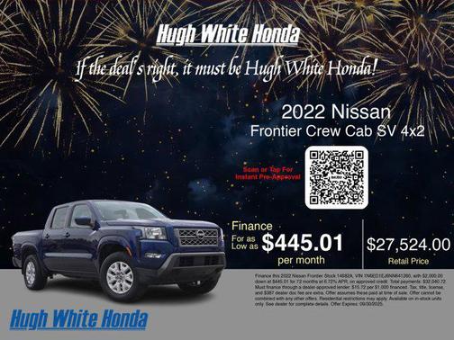 2022 Nissan Frontier SV