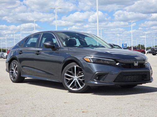 Gray 2023 Honda Civic Touring