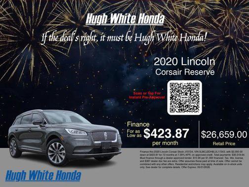 Magnetic Gray 2020 Lincoln Corsair Reserve