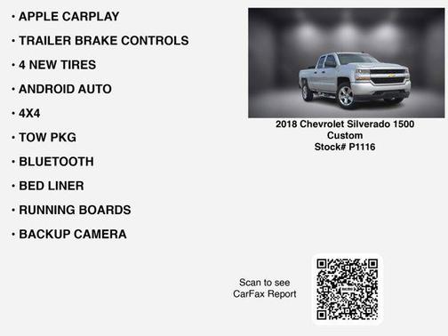 2018 Chevrolet Silverado 1500 Custom