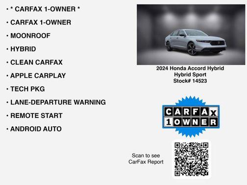 2024 Honda Accord Hybrid Base