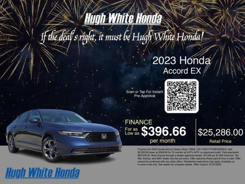 2023 Honda Accord EX 1.5T