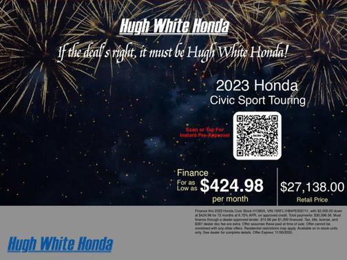 2023 Honda Civic Sport Touring