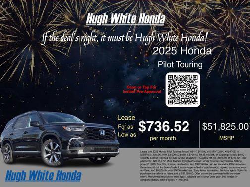 2025 Honda Pilot Touring 8-Passenger