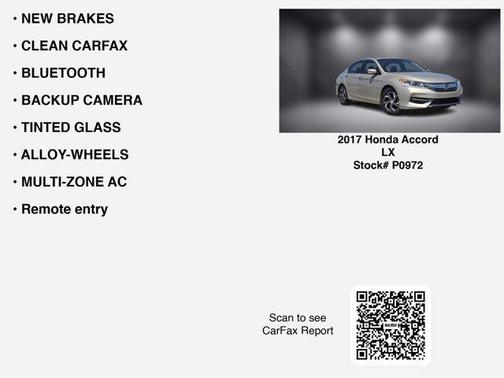2017 Honda Accord LX