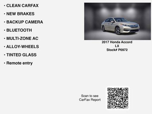2017 Honda Accord LX