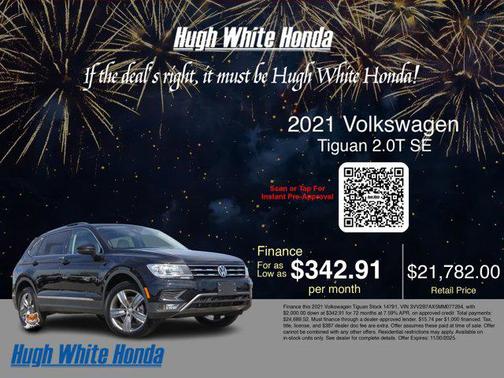 2021 Volkswagen Tiguan 2.0T SEL