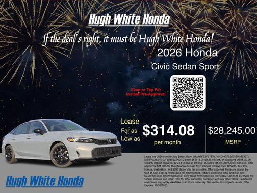 2026 Honda Civic Sport