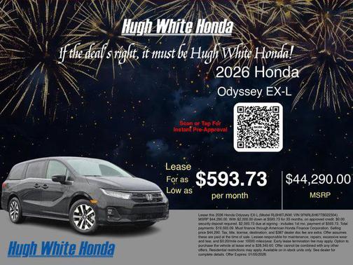 2026 Honda Odyssey EX-L