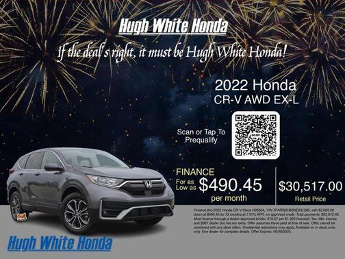 2022 Honda CR-V AWD EX-L