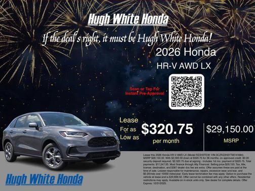 2026 Honda HR-V LX