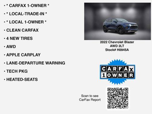 2022 Chevrolet Blazer 2LT