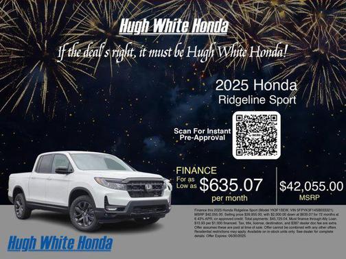 2025 Honda Ridgeline Sport