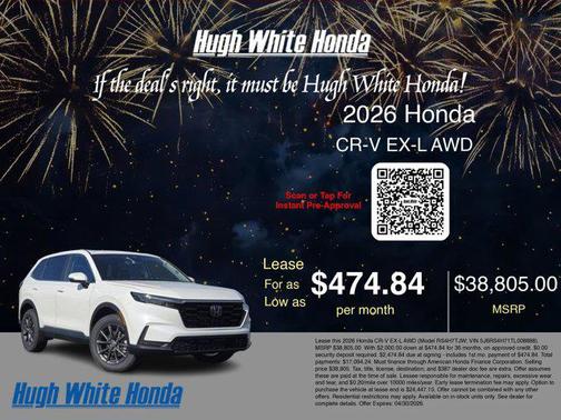 2026 Honda CR-V EX-L AWD
