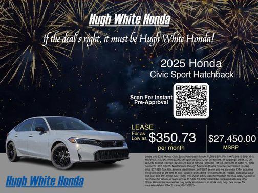 2025 Honda Civic Sport