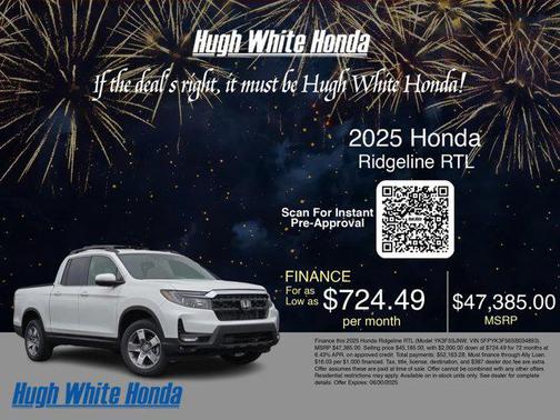 2025 Honda Ridgeline RTL