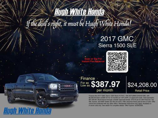 2017 GMC Sierra 1500 SLE