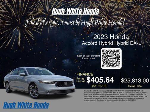 2023 Honda Accord Hybrid EX-L