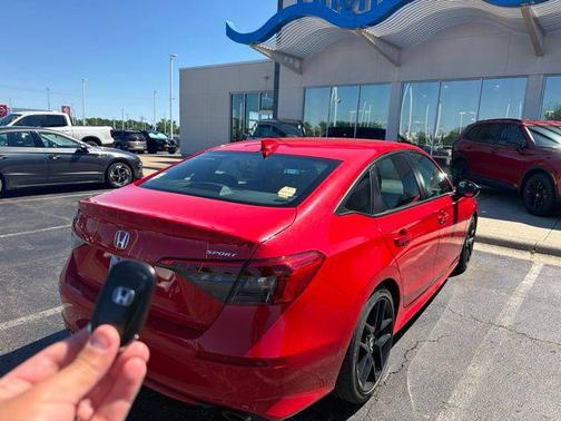 Rallye Red 2024 Honda Civic Sport