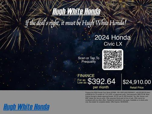 2024 Honda Civic LX