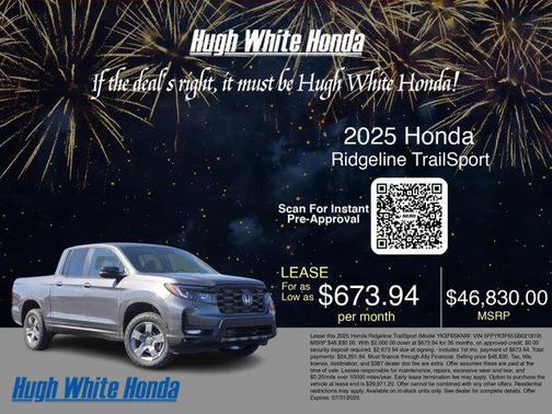 2025 Honda Ridgeline TrailSport