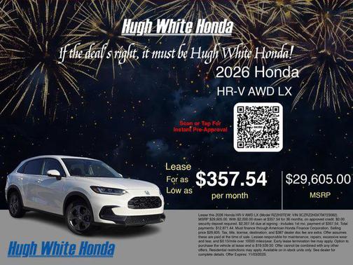 2026 Honda HR-V LX