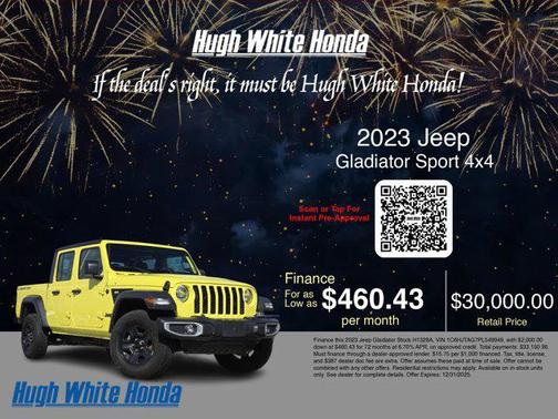 2023 Jeep Gladiator Sport