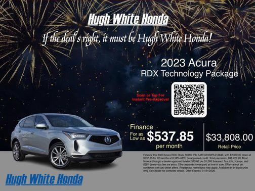 2023 Acura RDX Technology Package