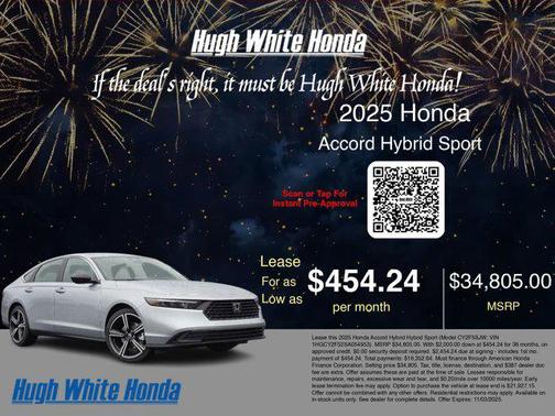 2025 Honda Accord Hybrid Base