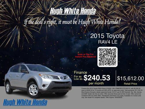 2015 Toyota RAV4 LE