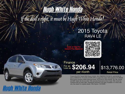 2015 Toyota RAV4 LE