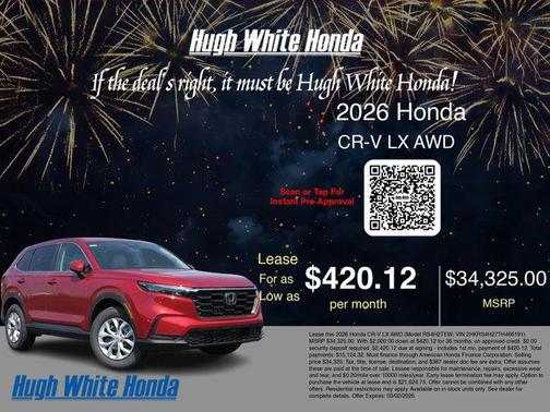 2026 Honda CR-V LX AWD