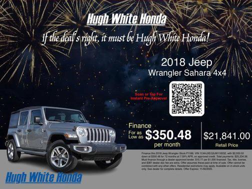 2018 Jeep Wrangler Unlimited Sahara