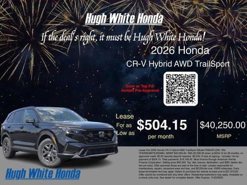 2026 Honda CR-V Hybrid TrailSport AWD