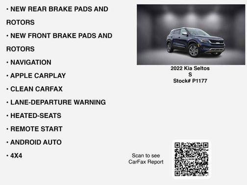 2022 Kia Seltos S