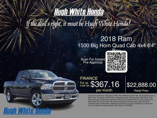 2018 RAM 1500 Big Horn