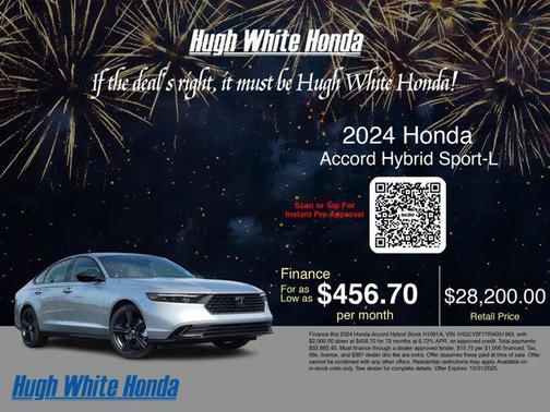2024 Honda Accord Hybrid Base