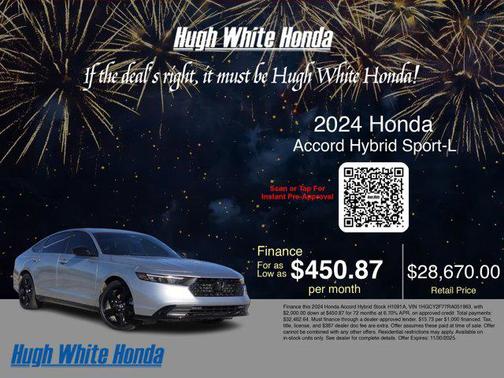2024 Honda Accord Hybrid Base