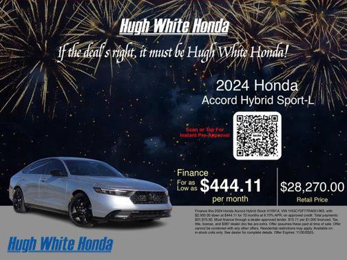 2024 Honda Accord Hybrid Base