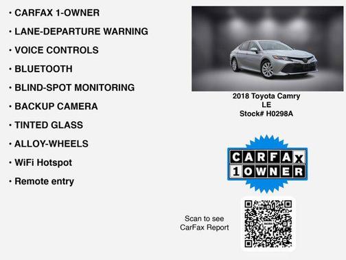 2018 Toyota Camry LE