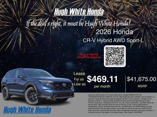 2026 Honda CR-V Hybrid Sport-L AWD