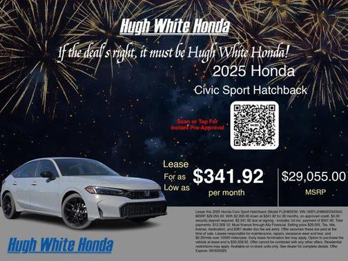 2025 Honda Civic Sport