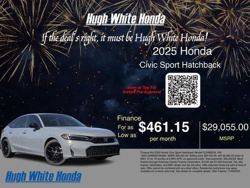 2025 Honda Civic Sport