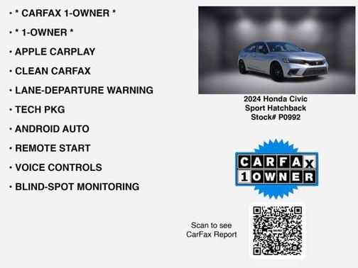 2024 Honda Civic Sport