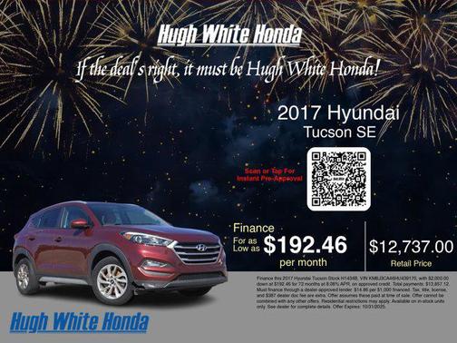 2017 Hyundai TUCSON SE
