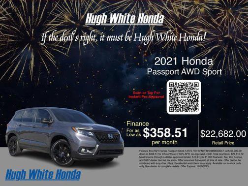 2021 Honda Passport AWD Sport