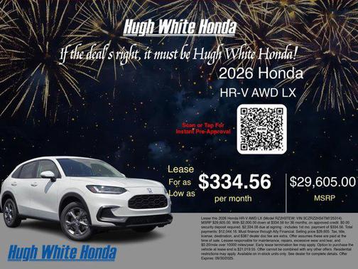 2026 Honda HR-V LX