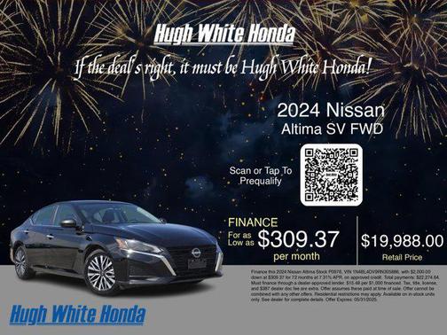 2024 Nissan Altima 2.5 SV