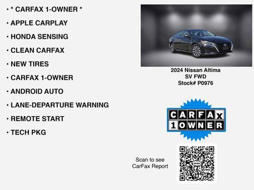 2024 Nissan Altima 2.5 SV