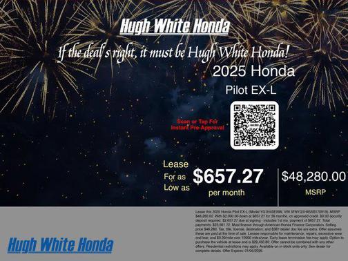 2025 Honda Pilot EX-L